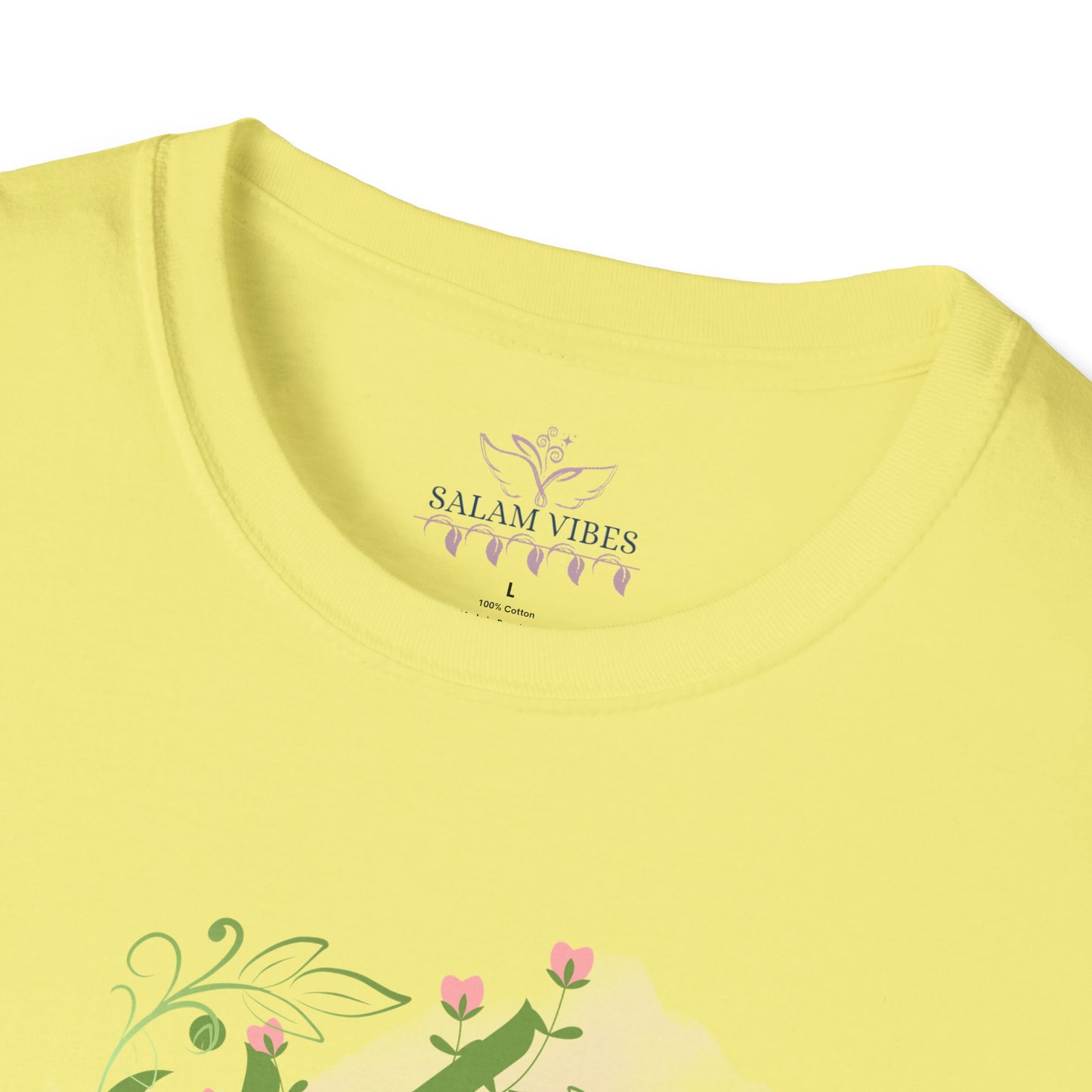 Inspirational Arabic T-Shirt, Unisex Softstyle Tee, Motivational Gift, Casual Wear, Everyday Comfort, Unique Design